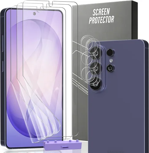 Miniatura 16 de Paquete de 3+2 protectores de pantalla de vidrio templado para teléfono (2a) / (2a) Plus con protector de lente de cámara, dureza 9H, película