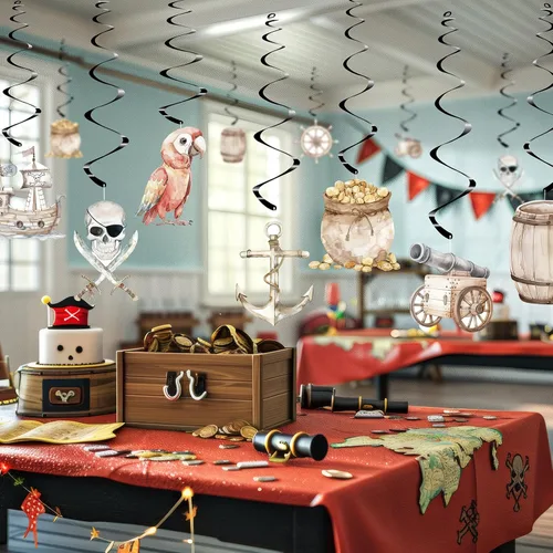 Miniatura 16 de Paquete de 40 decoraciones colgantes de discoteca – Decoraciones retro de cumpleaños de baile para niñas, suministros de fiesta de discoteca
