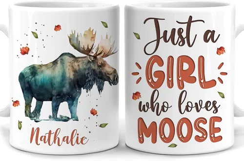 Miniatura 37 de Hyturtle Regalos Personalizados Amante de Ranas - Solo Una Chica Que Ama Las Ranas Taza de Café Personalizada con Nombre en Cerámica de 11oz - Idea