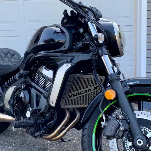 Miniatura 8 de Vulcan S 2024 - Protector de radiador para Vulcan S 2015-2024 Vulcan S SE 2017 compatible con Vulcan S Light Tourer/Cafe Light Tourer 2018 Vulcan S