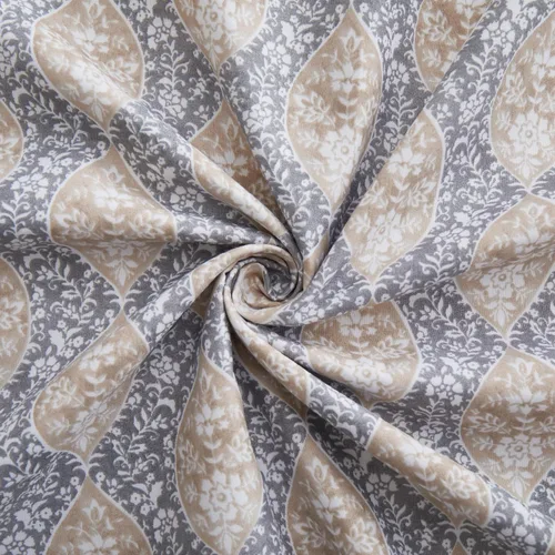 Miniatura 16 de Marina Decoration Ropa de cama ultra suave y sedosa con bolsillo profundo con estampado rico de rayón derivado de bambú para todas las estaciones