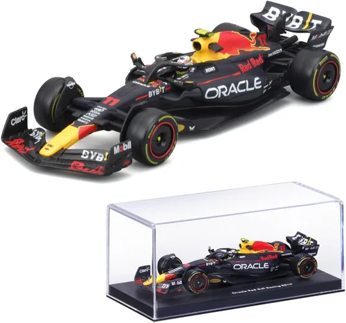 Miniatura 15 de 1:43 2023 F1 RB19 No. #1 Max Verstappen F1 No. #11 Sergio Pérez Formula Racing Aleación Coche Diecast Modelo (RB19 No.#1)