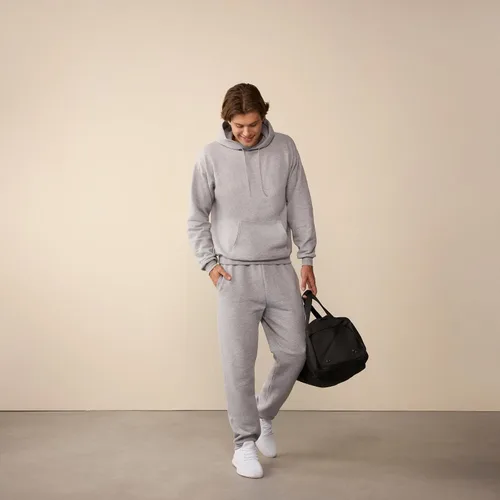 Miniatura 3 de Hanes Men's Hoodie - EcoSmart Fleece Hooded Sweatshirt for Men & Women - Midweight Fleece - Big & Tall Available