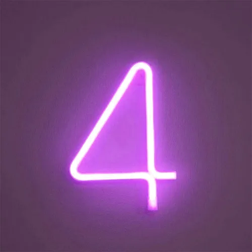 Miniatura 26 de Letrero de neón, letras de neón, letras del alfabeto de neón iluminadas, letras con luces LED, letras de marquesina iluminadas, batería, USB, rosa
