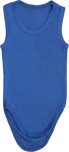 Miniatura 3 de ToBeInStyle Paquete de 4 mamelucos de una pieza con camiseta sin mangas para bebé niño