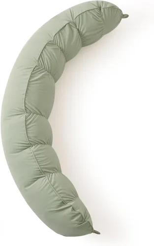 Miniatura 39 de Peallow(Pat. Pend) – Almohada larga redonda para el cuerpo para adultos, almohada de refuerzo para dormir, almohada suave y de apoyo para dormir