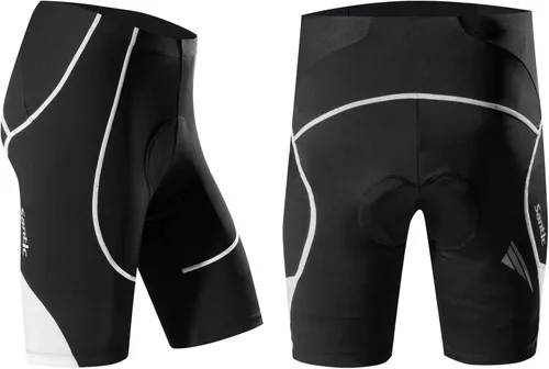 Miniatura 2 de Santic Pantalones cortos de ciclismo acolchados para hombre, pantalones de ciclismo para ciclismo, ropa de ciclismo