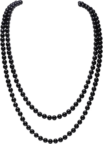 Miniatura 19 de BABEYOND - Collar de perlas sintéticas estilo art deco de la década de 1920, collar de perlas largas para fiesta de disfraces de estilo Gatsby