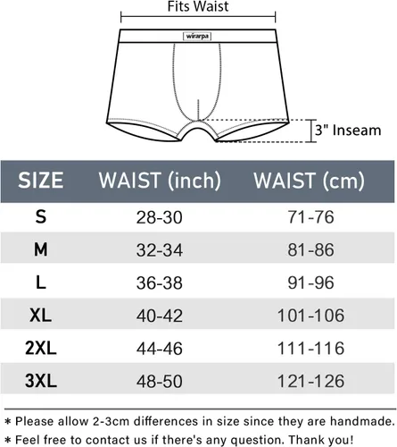 Miniatura 5 de Wirarpa - Boxers de microfibra Modal transpirable para hombre, de banda, empaque múltiple.