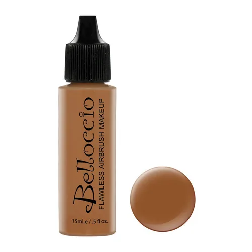 Miniatura 15 de Base de maquillaje aerógrafo, 1/2 botella Belloccio's, cosméticos profesionales Tonos beige claro-medio rosa