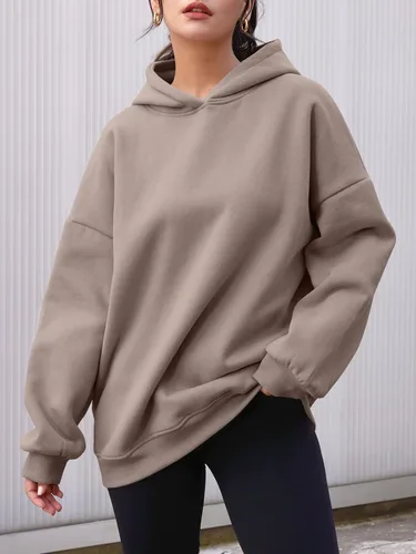 Miniatura 32 de AUTOMET Sudaderas con capucha de gran tamaño para mujer, sudaderas de forro polar con capucha 2024, ropa de otoño, trajes de moda, suéter de invierno