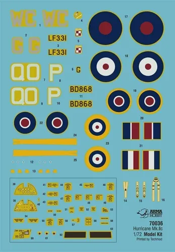 Miniatura 2 de Arma Hobby Kit modelo Hurricane Mk IIc 1/72