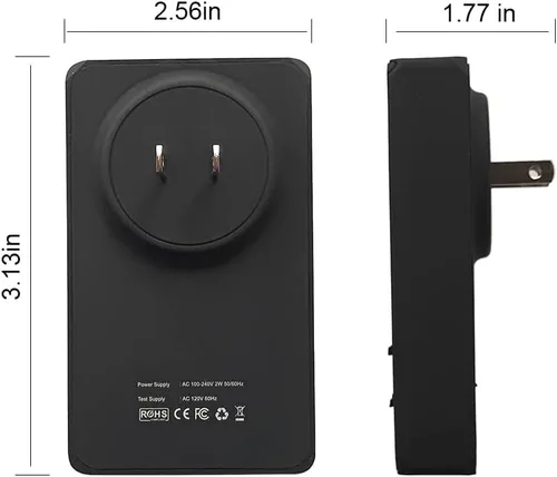 Miniatura 8 de Purificador de aire ionizador, desodorante de arena para gatos adopta tecnología de aniones con 8 cabezales de fibra de carbono con 40 millones