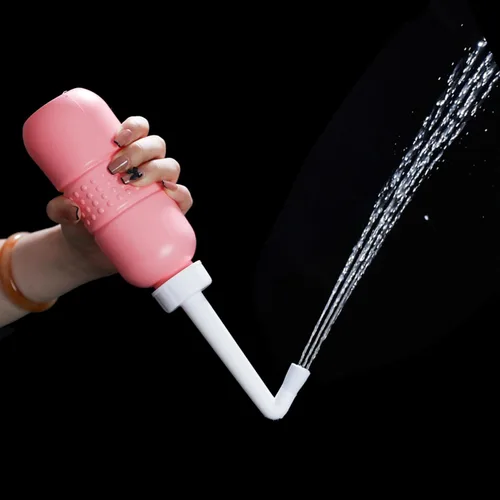 Miniatura 3 de Bidé portátil para inodoro de 15.2 fl oz para cuidado posparto, botella perineal El bidé de viaje original con tapa de sellado de agua, bolsa