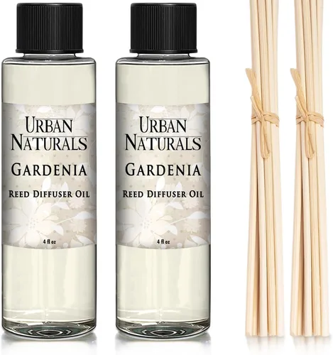 Miniatura 33 de Urban Naturals Recambio de aceite difusor de varillas ámbar y lavanda, lavanda relajante, ámbar cálido, aroma calmante para habitación, 4 onzas +