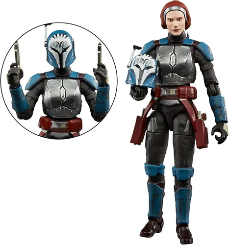 STAR WARS The Vintage Collection Bo-Katan Kryze - Figura de acción The Mandalorian a escala de 3.75 pulgadas, juguetes para niños de 4 años en