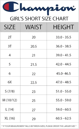 Miniatura 4 de Champion Heritage Girls Kids Clothes Classic Bike Short