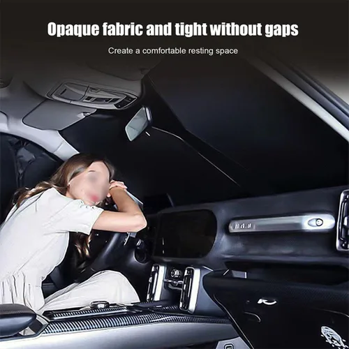Miniatura 5 de HATHWAY Compatible con BYD Song Plus DM-i EV 2020-2023, cubiertas de parasol para parabrisas de automóvil, parasol delantero de automóvil, parasol