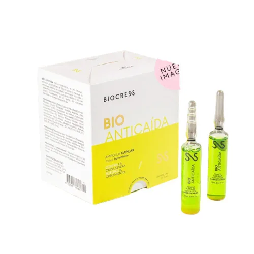 Miniatura 2 de Ampollas activan biocress de crecimiento (12 Pack) biocress 10 ampolletas para el cabello Bioanticaida Ampolla capilar