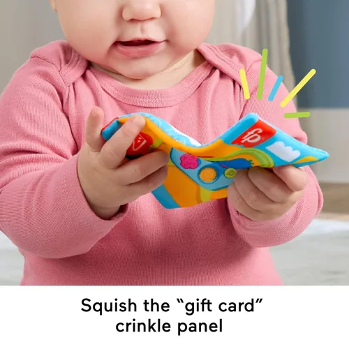 Miniatura 5 de Fisher-Price Juguetes para Recién Nacidos Level-Up Little Gamer Set de Regalo, Sonajero para Bebé Mordedor y Actividades Crinkle para Infantes de 3+
