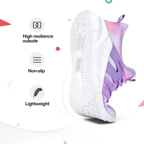 Miniatura 3 de RUNSIDE Zapatillas para correr para niños y niñas