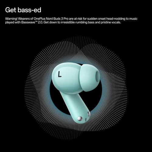 Miniatura 3 de OnePlus Nord Buds 3 Pro, auriculares inalámbricos Bluetooth, auriculares con cancelación de ruido, graves profundos, sonido inmersivo, hasta 44