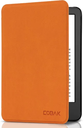 Miniatura 17 de CoBak Funda para Todos los Kindle Nuevos de 6 Pulgadas 2024 y 2022 (11ª Generación) - Cubierta Inteligente de Cuero PU, Suspensión y Activación