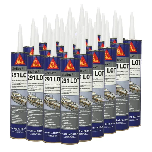 Miniatura 7 de SIKA Sikaflex-291 LOT Negro, Adhesivo y Sellador Marino Multiusos, Elástico y No Corrosivo - 10.1 fl. oz - Ideal para Aplicaciones en Madera, Fibra