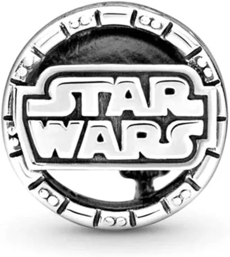 Miniatura 2 de PANDORA Star Wars C-3PO y R2-D2 Charm Metal Sin gemas