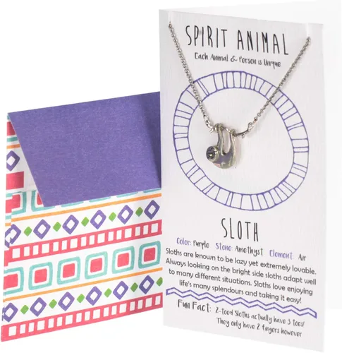 Miniatura 4 de Shag Wear - Collar con dije de espíritu animal de peltre para mujer, con sobre de regalo