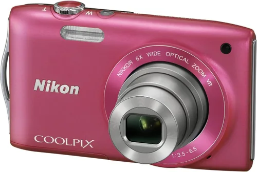 Miniatura 2 de Nikon COOLPIX S3300 Cámara digital de 16 MP con lente de vidrio NIKKOR de zoom 6x y pantalla LCD de 2.7 pulgadas (Rosa)