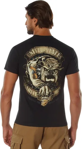 Miniatura 2 de Rothco Bi - USMC Bulldog Camiseta
