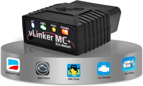Miniatura 7 de Vgate vLinker MC Bluetooth 3.0 OBD2 escáner lector de código herramienta de escaneo de diagnóstico para Android y Windows, negro