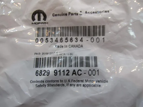 Miniatura 7 de Cubierta de cabrestante para neumático de repuesto Ram 1500 DT 2019-2020 Nuevo Mopar OEM