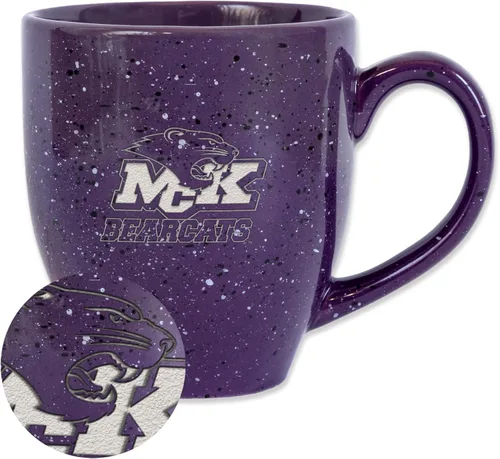 Miniatura 213 de Rico Industries NCAA Virginia Tech Hokies Maroon - Taza de café de cerámica grabada con láser, color del equipo, 16 onzas