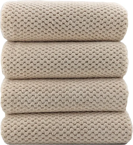 YTYC Toallas, toallas de baño extra grandes de 29 x 59 pulgadas para baño, toallas de ducha súper suaves de secado rápido, peso ligero, microfibra