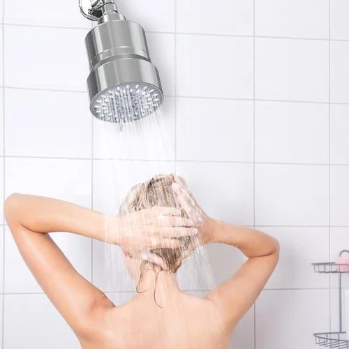 Miniatura 9 de Cabezal de ducha filtrado, cabezal de ducha de alta presión de 3 modos con cartucho de filtro de ducha de agua dura de 15 etapas para eliminar