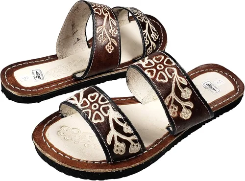 Miniatura 6 de Sandalias mexicanas de cuero para mujer Huarache de Piel hechas en México