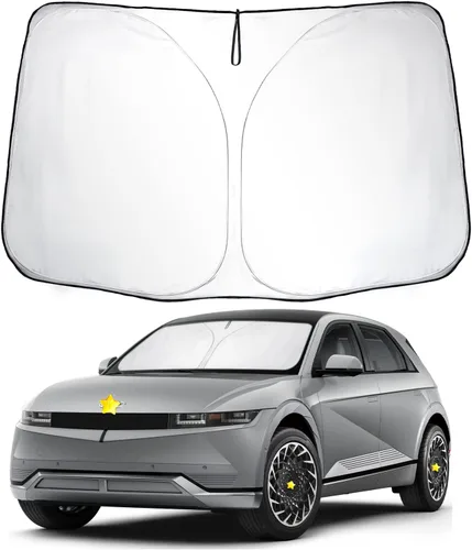 Miniatura 11 de SKTU 2016-2025 2026 XC90 Parasol para parabrisas delantero para Volvo XC90 2016-2025 2026, parabrisas plegable para bloquear los rayos UV y el calor