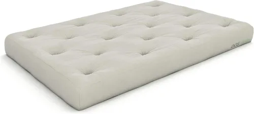 Miniatura 22 de Nirvana Futons Colchón de futón completo de 6 pulgadas, sarga azul marino, fabricado en Estados Unidos Azul marino (Navy Twill)