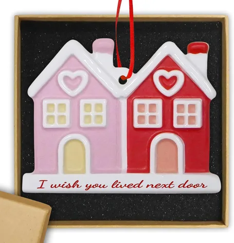 Miniatura 8 de GAUDORA Regalos de Navidad para Tías para Mujeres - Adornos Navideños de Cerámica 2025 para Decoraciones de Navidad - Regalos de Cumpleaños