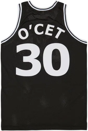 Miniatura 3 de PERC30 Camiseta de baloncesto de la película Perc O'Cet #30 para hombre con costuras S-XXXL