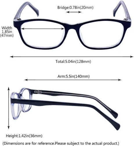 Miniatura 2 de Gafas de sol para niños, antiazules, rectangulares, antigolpes, con luz azul, UV400, antirreflejos, Negro
