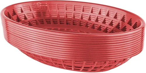 Miniatura 12 de Bear Paws - Cestas de comida - Cesta de plástico - Cestas de pan ovaladas - Cesta para servir - Cestas de restaurante - Bandeja de delicatessen