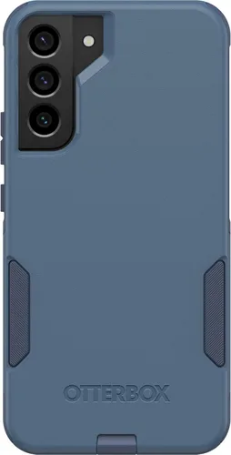Miniatura 2 de OtterBox Funda para Galaxy S22+ Commuter Series - Rock Skip Way, delgada y resistente, apta para bolsillo, con protección de puerto, color azul
