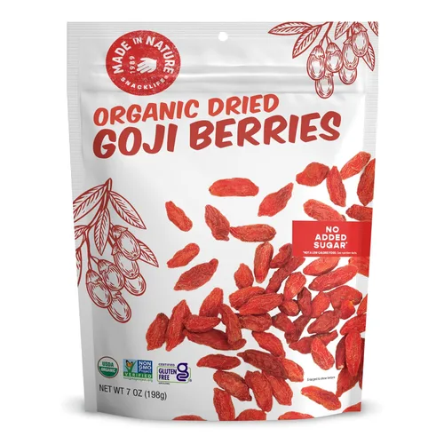 Miniatura 12 de Hecho en la Naturaleza de frutas secas orgánicas, arándanos, bolsas de 5 oz (6 unidades) – vegano, sin OMG, sin sulfatado