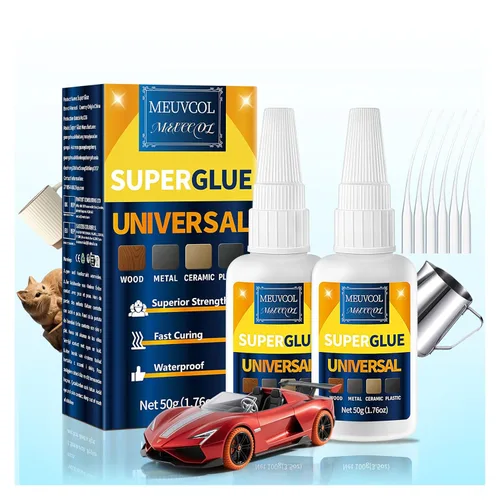 Miniatura 14 de Pegamento de plástico de 3.53 oz para modelo, reparación de impresión 3D, Legos y miniaturas, adhesivo de plástico resistente de ajuste rápido