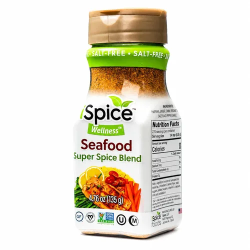 Miniatura 9 de iSpice - Sin sal Sin azúcar Mezcla de especias súper saludable 100% libre de grasa pura para pollo Todo natural Listo para usar tal cual