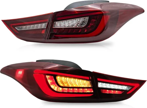 Miniatura 9 de VLAND Conjunto de faros delanteros para Hyundai Elantra 2012-2015 y Elantra Coupe 2013 2014 (no para híbrido) W/DRL, luz frontal LED con señal