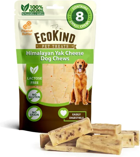 Miniatura 21 de EcoKind Premium Gold Yak Cheese - Masticables para perros del Himalaya, golosinas saludables para perros de todas las razas y tamaños, todo natural